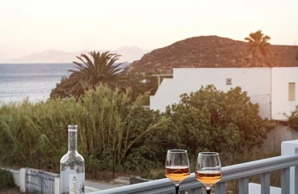 Deluxe Suite dinner with sea view