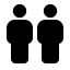 Humans two icon