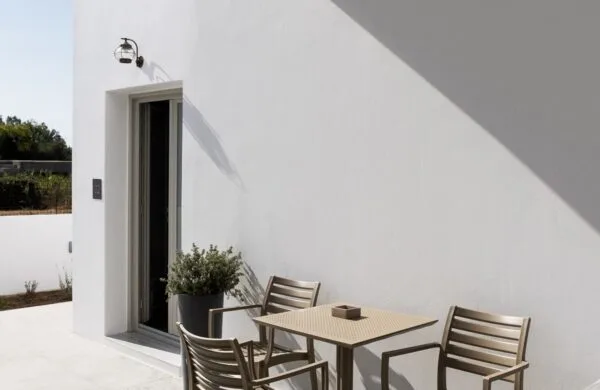 Junior Suite outdoor table