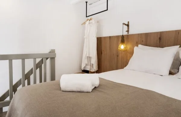 Junior Suite bedroom with wardrobe