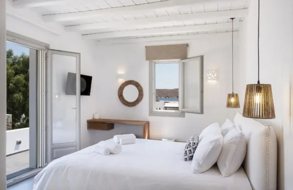 Deluxe Studio bedroom space