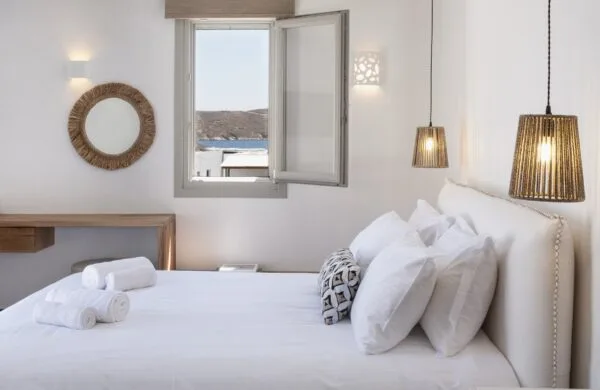 Deluxe Studio bedroom view window