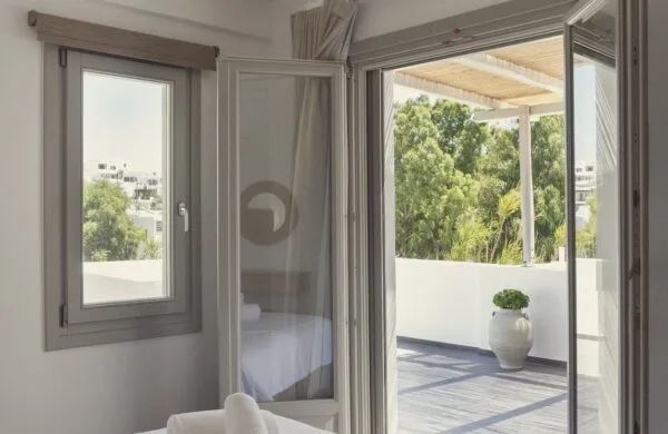 Deluxe Double bedroom view