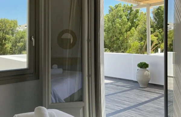 Deluxe Double balcony view from bedroom